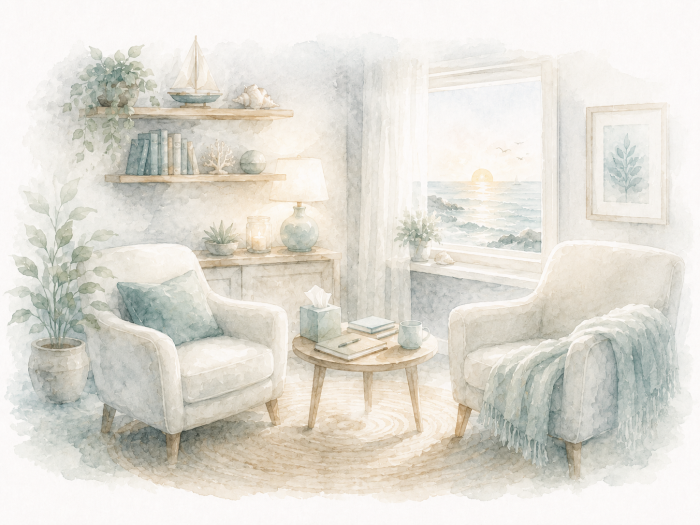 calm, home-like scene from client imagery